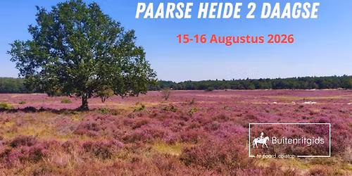 Paarse Heide 2 daagse 15-16 augustus 2026 — sport in Ede