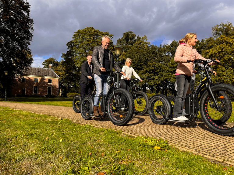 Op pad met de Fatmax elektrische step — Natuur in Ede