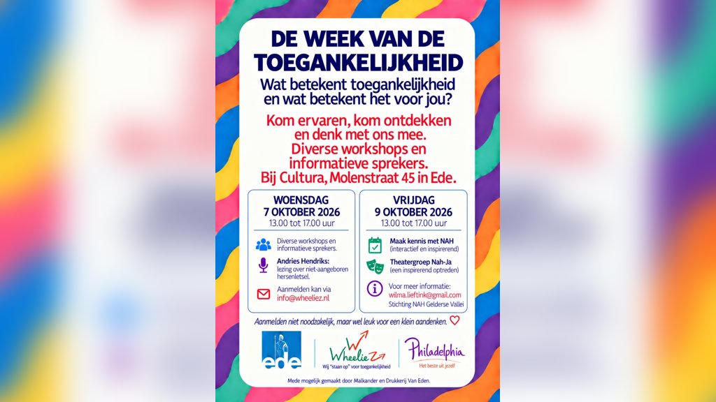 Week van de toegankelijkheid in Ede